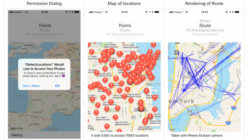 iOS-apper kan lese metadata i bilder og avsløre brukerens bevegelser
