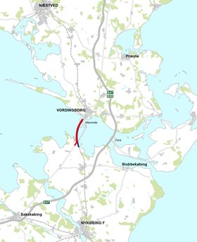 Storstrømsbroen skal binde Sjælland og Falster sammen via Masnedø.