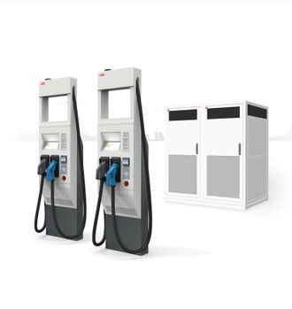 ABB er blant produsentene som har annonsert 350 kilowatt-ladere.