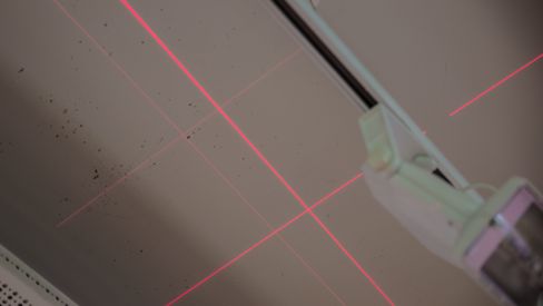 Kryss i taket: Når man kommer litt på avstand blir forskjellen ekstra tydelig.