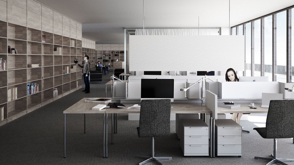 «Free seating» og «clean desk» er hete kontortrender. Det nye nasjonalmuseet er én av mange statlige arbeidsplasser som nå hiver seg med på trenden.