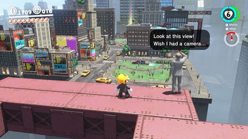 Heldigvis har Mario et kamera til å ta bilde av alt det fine man kan se i Super Mario Odyssey.