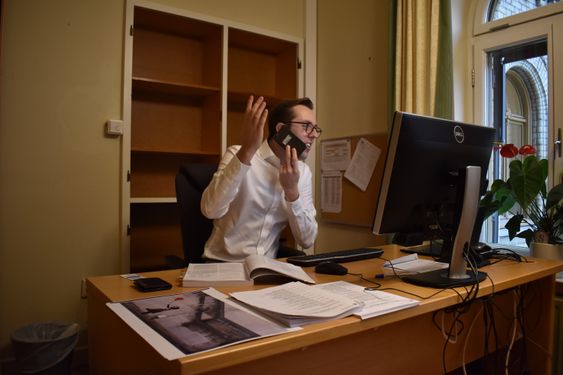 ENGASJERT: Den unge SV-politikeren som nå sitter i Helse- og omsorgskomiteen, oser av engasjement.