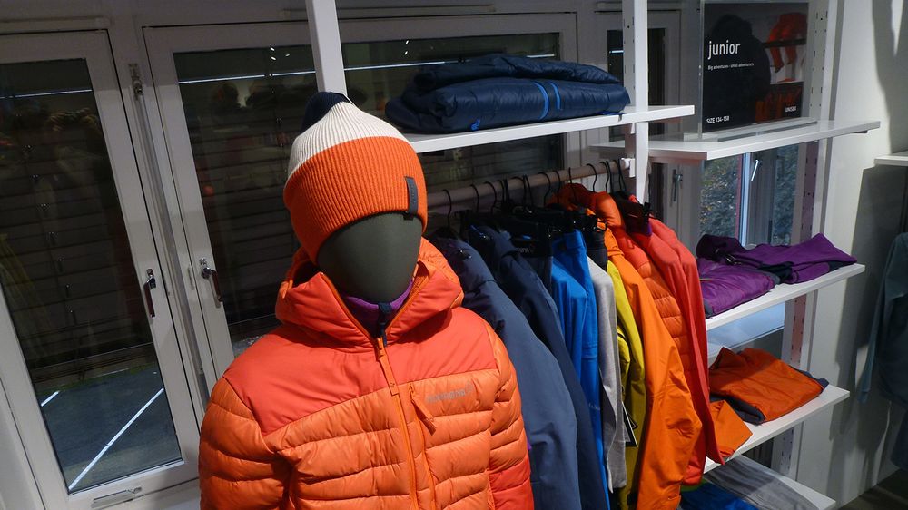 Norrøna har også en egen barnekolleksjon. - Det er ingen grunn til at barn ikke skal ha like bra uteklær som voksne. Modellene er de samme, men i krympet versjon, forklarer Jens Løland.