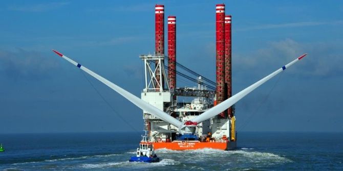 Her blir turbinen fraktet ut til til Alstom Halide demonstrasjonsfeltet. Foto: Fred. Olsen Ocean.
