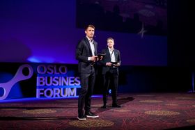 Oslo Business Forum- gründerne Christoffer Omberg, Marius Røed Wang.