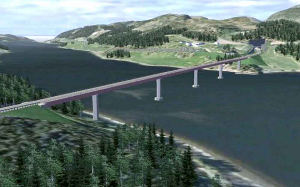 Sichuan Road and Bridge Group ble tildelt oppdraget med å bygge fv. 17 Beitstadsundbrua.