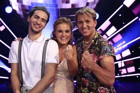 SEMIFINALISTER: Cengiz Al (F.V), Helene Olafsen og Grunde Myhrer er klare for semifinale i