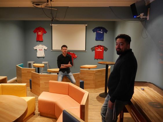 UTVIDET: Et av de nye tilbudene er en forstørret TV-plass for sending av live-sport.
