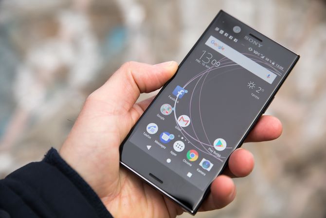 Sony Xperia XZ1 Compact.