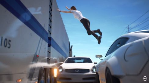 Flotte stunt - men tenk om det ikke bare var filmklipp!