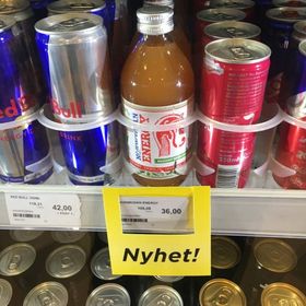 BUTIKK: I fleire butikkar er det nå mogleg å finne Norwegian Energy.