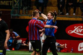 JUBEL: Kjil and Friends vann med 3-0 mot Vik gym.