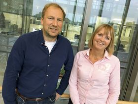 Per Qvalben og Anette Aanesland i Nye Veier mener fordelene er mange ved bruk av BIM fullt ut i samferdselsprosjekter.