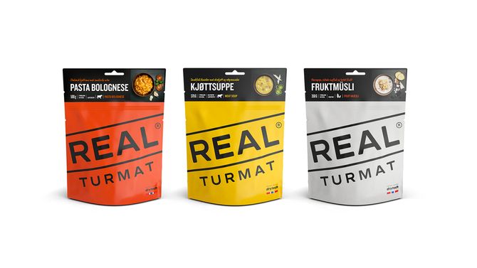 Real Turmat i ny innpakning.