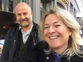 REGISSØRENE: Her er Trond Jacobsen og Marianne Müller, de to som har regissert