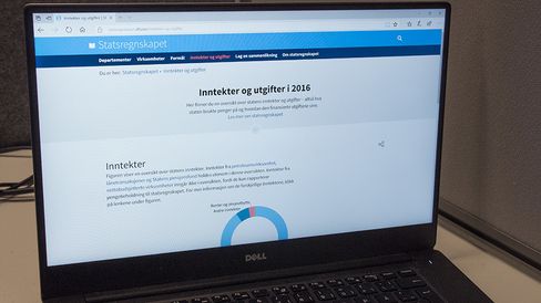 Statsregnskapet.no er et eksempel på en nokså enkel Qlik-basert løsning for å vise frem data ut mot publikum.