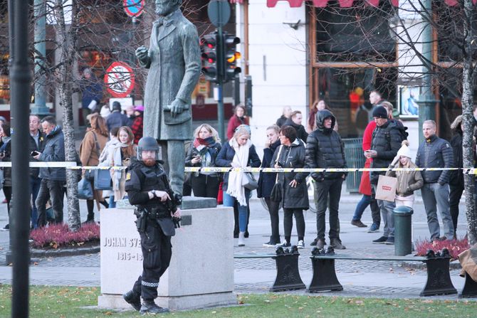 STYRKER BEREDSKAPEN: – Norge preges blant annet av et krevende trusselbilde, sier leder i CCIS Sofie Nystrøm. Hun mener at beredskapen i Norge styrkes ved å etablere et NC3. Her fra terrorøvelsen i Oslo i slutten av oktober.
