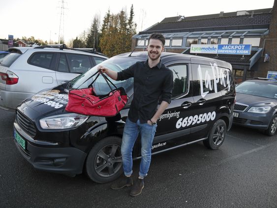 PIZZA TIL FOLKET: – Endelig kan vi tilby pizzautkjøring til folket. Det har manglet sør i kommunen, sier Henrik Didriksen Brenna.