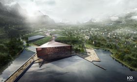 Ferdig utbygd, vil datasenteret ha et areal på 600 000 kvm over 4 etasjer.