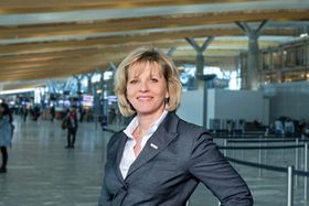 Divisjonsdirektør Margrethe Snekkerbakken i Avinor.