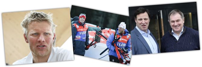 Scanpix sine originalbilder, som er brukt til satiriske kollasjer på Petter Northugs Instagram-profil.