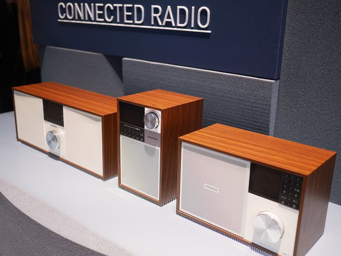Connected Radio ble vist i Norge allerede i mars, og nå er radioen med dab+ klare for den norske handelen. Foto: Stian Sønsteng