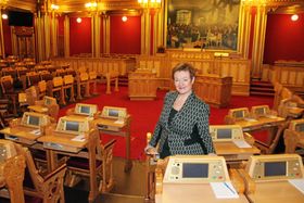 KJENT OG KJÆR: Sylvi Graham har de siste årene vært stortingspolitiker for Akershus og Høyre.