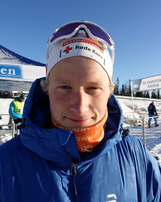 GLADGUTT: Erlend Hokholt er sterkt engasjert i sporten sin.