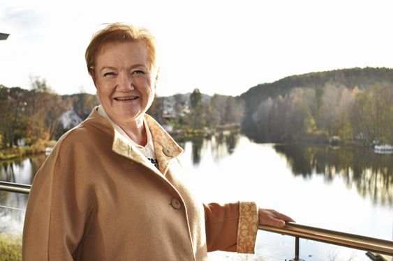 TØFF DAME: Det er en tung jobb å være stortingsrepresentant, men Graham har kost seg på Stortinget. Nå skal hun nyte et litt roligere, men fortsatt aktivt, liv.