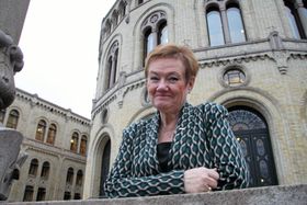 STORTINGET: Inne på tinget satt Graham i to perioder, altså åtte år.