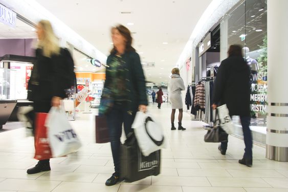 SHOPPING: Kolbotn torg er vårt lokale kjøpesenter.