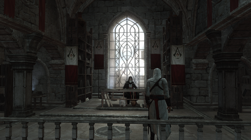 Altair og Al Mualim.