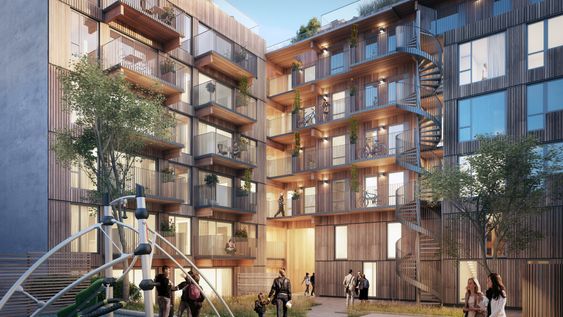 Grünerløkka skal gjøres grønnere, med et boligprosjekt for fremtiden. Et bærekraftig prosjekt med energiklasse A, geobrønner, grønt tak og massivtre.