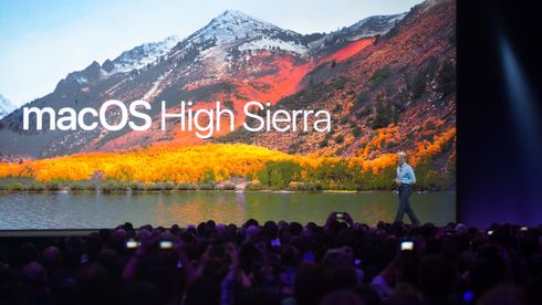 Fra Apples introduksjon av MacOS High Sierra.
