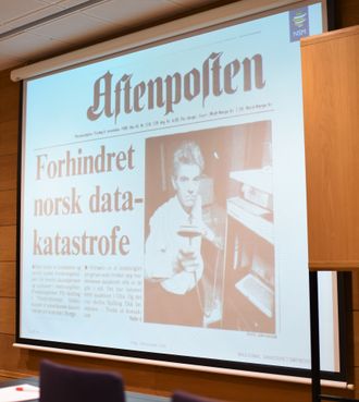 Aftenposten dekket saken. Foto: Christina Gulbrandsen