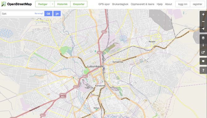 Denne millionbyen i Kongo hadde ikke gode nok kart, nå har Missing Maps-porsjektet bidratt til å kartlegge byen.