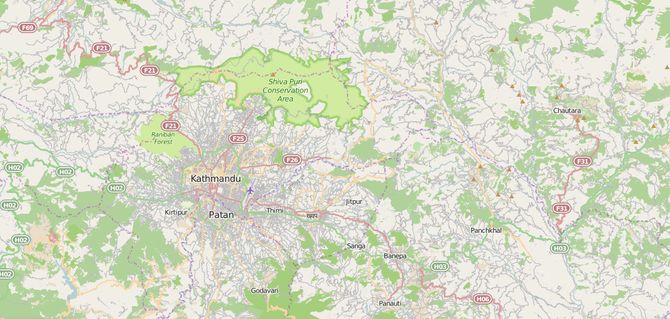 Nepal før og etter at «mappere» verden rundt deltok i kartleggingsinnsatsen etter jordskjelvet.