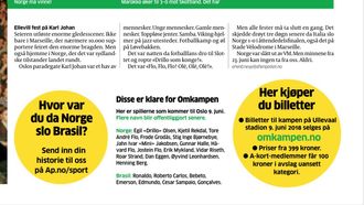 Både på kommentar- og nyhetsplass framstår omtale av billettsalget i redaksjonell drakt.