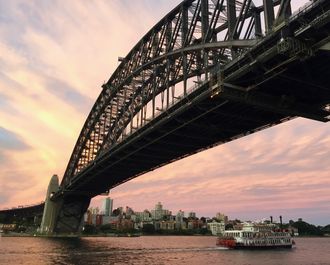 Den kjente Harbour Bridge.
