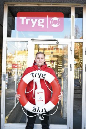 NYTT KONTOR: Tryg har fått nye lokaler på Kolbotn, og har et eget service- og salgssenter hvor kundene kan besøke dem.