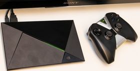 Nvidia Shield er først og fremst en strømmeboks, men Nintendo-spillene lastes ned og kjøres lokalt.