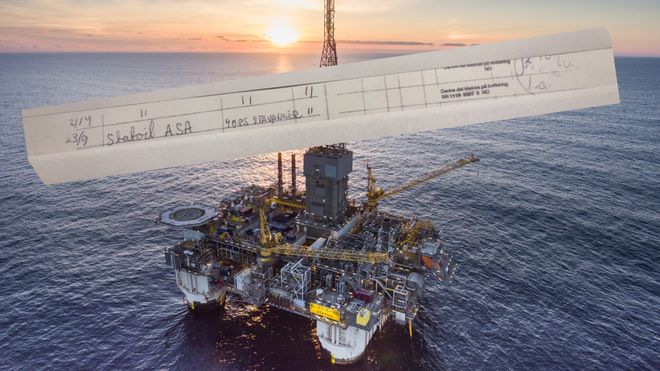 Denne kvitteringen viser at politiet sendte miljøkrim-siktelsen mot Statoil på rett måte. Likevel slapp selskapet bot