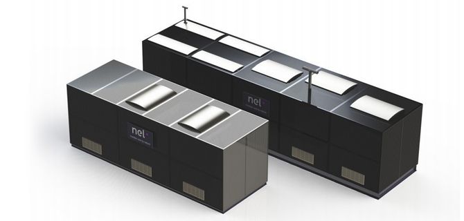 C-150 kombinert anlegg for hydrogenproduksjon og -fylling.