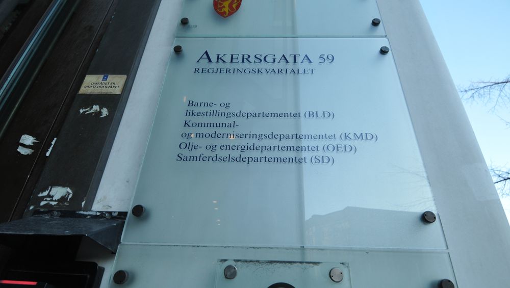 Her i Akersgata 59 skal den nye avdelingsdirektøren for veg ha sitt tlihold.