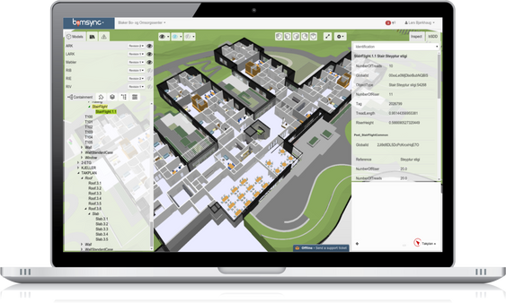 Catenda har utviklet bimsync-plattformen, som koordinerer alle digitale modeller i et byggeprosjekt.