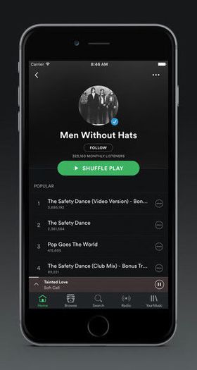 Spotify leder fortsatt musikkstrømmekrigen.