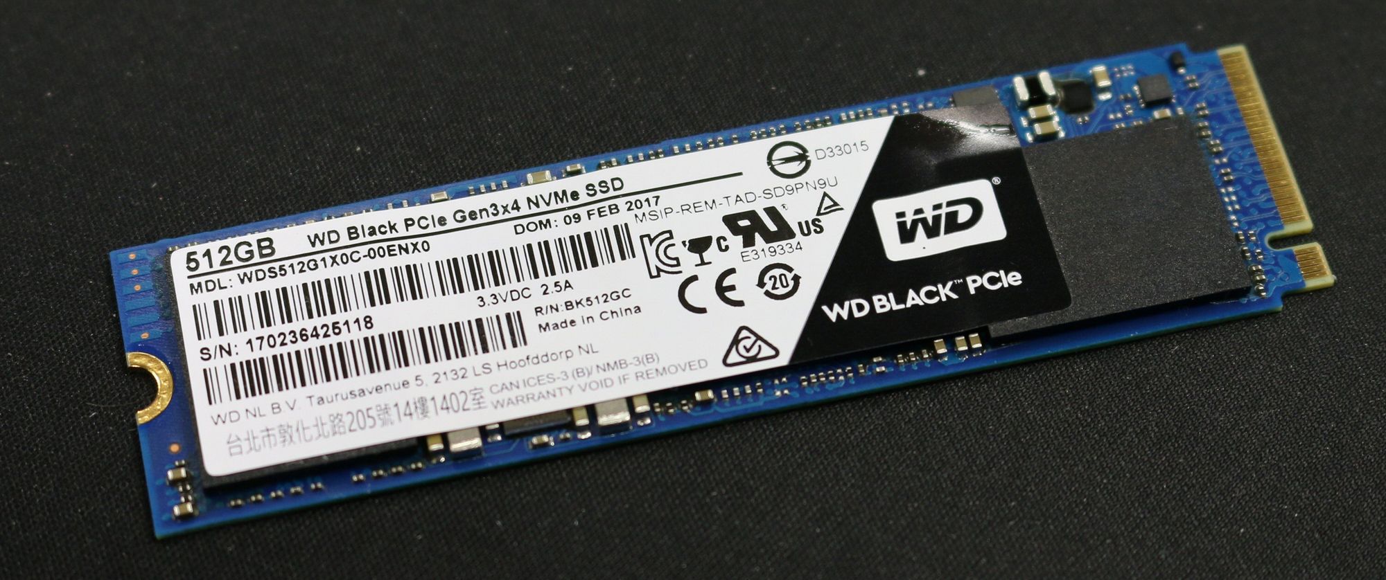 TEST WD Black PCIe SSD Ytelse Tekno