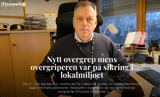 Et av oppslagene om overgrepene.