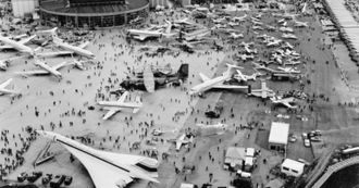 Flyutstillingen på Le Bourget i Paris i 1969.